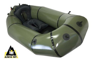 Alpaca packraft - With cargo-carrying and whitewater features on its hull, the Alpaca is a go-anywhere boat that's proven itself from long-range trekking, to sheep hunting, to Grand Canyon whitewater.