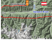XC flying in Pinzgau :: Sample paragliding XC route in Pinzgau including the Pinzgau Walk, Pinzgau, High Tauern Alps, Austria