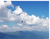 Pinzgau Walk :: Flying above Salzach valley along the Pinzgau Walk, Pinzgau, High Tauern Alps, Austria