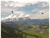 Schmittenhohe :: Paragliding near Schmittenhohe, Pinzgau, Kitzbühel Alps, Austria