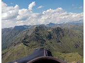 Kreuzeck Group :: Paragliding above Kreuzeck Group from Greifenburg, Carinthia, High Tauern Alps, Austria