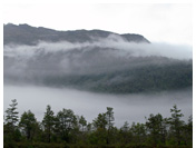 Mists over Laguna Reicher