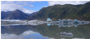 Benito Lake - Proglacial lake of Benito Glacier, Northern Patagonian Ice Field, Aisen, Patagonia, Chile