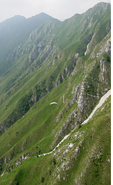 Kobaridski Stol - Paragliding along Kobaridski Stol range, Soca valley, Julian Alps, Slovenia - Slovenia 2012 - The Joy of XC - Paragliding Adventure Tour in The European Alps